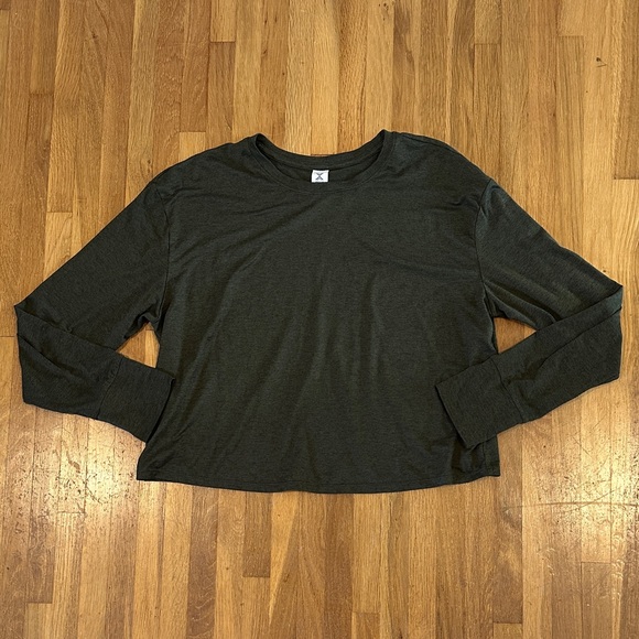 Xersion Tops - *last chance* Xersion | Women’s Dark Green Long Sleeve Active Top